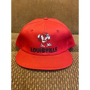 Vintage 90's Louisville Cardinals College Snapback Hat